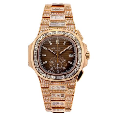 patek philippe nautilus gummi|Patek Philippe Nautilus full diamond.